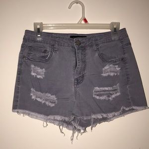 High Waisted Jean Shorts